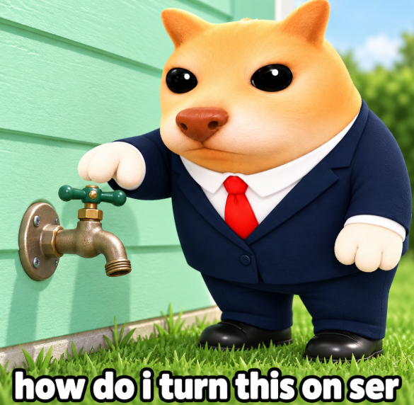 SerOnPump's tweet photo. faucet on soon ser https://t.co/GoTxA6XqRI