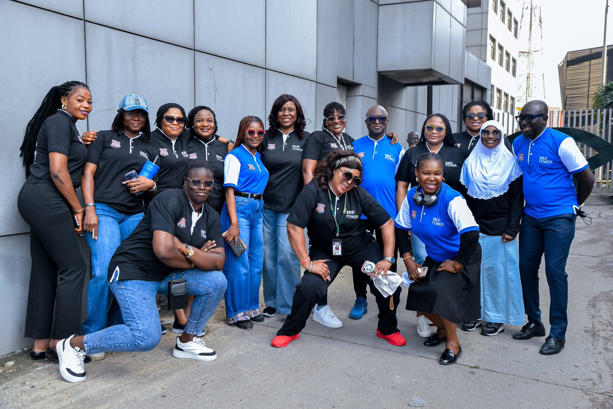 ekopowerltd's tweet photo. Day 2 of #CustomerServiceWeek2026: The Extra Mile, on foot.

At Eko Power, our team took service to the streets of Lagos. We met customers in their communities, listened to their concerns and shared simple ways to manage their electricity better with Eko Power App.
#EkoPowerLtd https://t.co/ujupnuqOHo