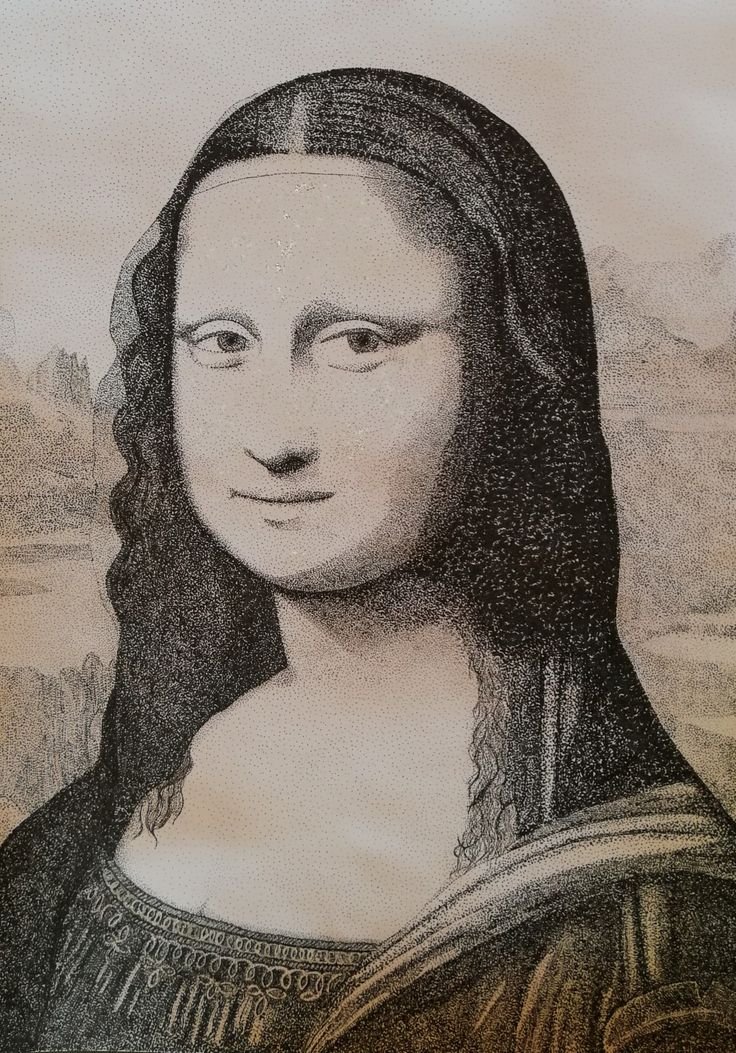 AtrixMJ's tweet photo. When the focus is placed on what you don't know how to do, you're not giving what you DO know how to do enough credit. If all you knew how to do was draw dots, you could still make the Mona Lisa! The application of when and where those dots exist is what creates an image! https://t.co/CZWbkWDOhj