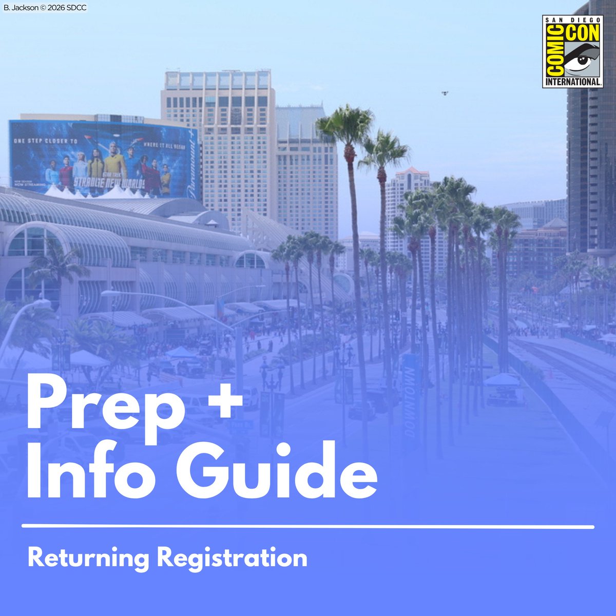 Comic_Con's tweet photo. Returning Registration = October 17! Check your Comic-Con Member ID account for eligibility. If you were a 2026 paid attendee, this sale is for you. Now is the time to prep with our Toucan blog! https://t.co/eNqm7ClOsr https://t.co/wGYNwgS7nZ