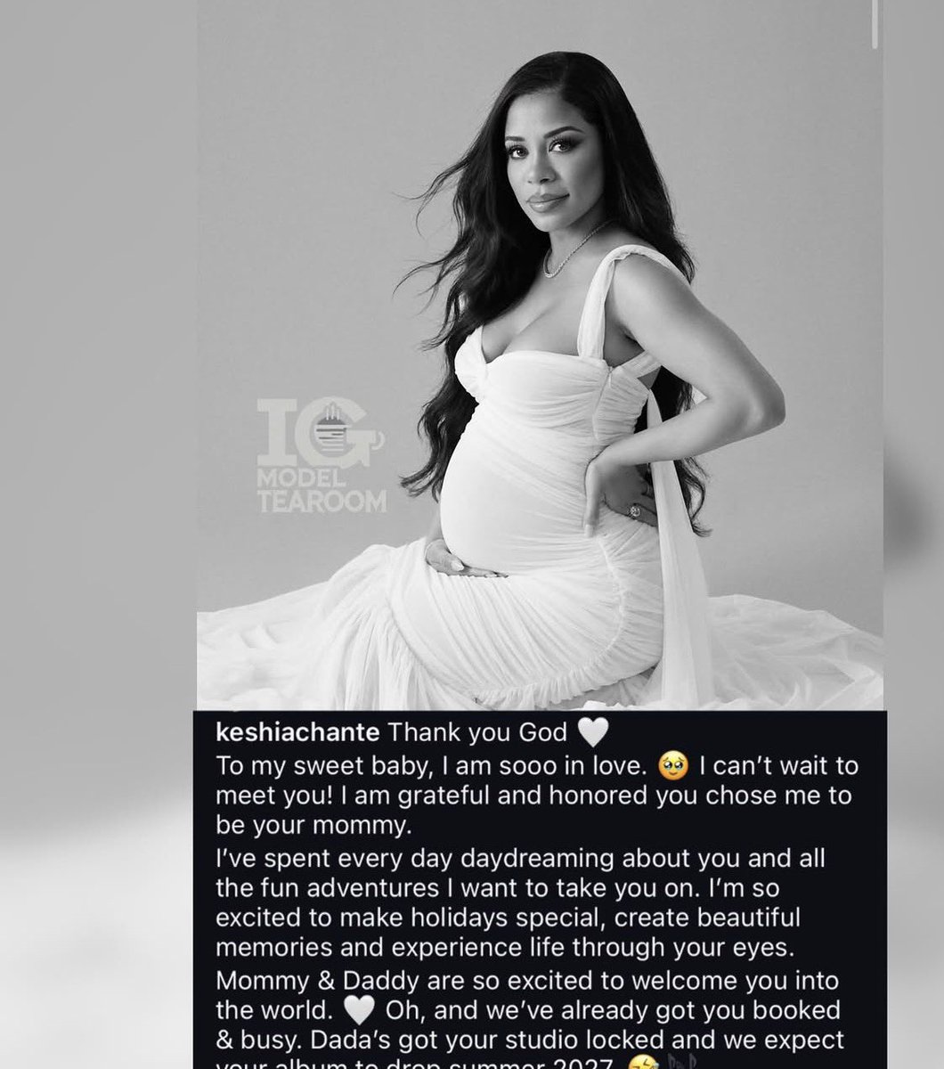 GloriDayzEra's tweet photo. The alleged newest baby mother of Drake, Miss Keshia Chante has officially announced her pregnancy. https://t.co/FRzYsWbzcE