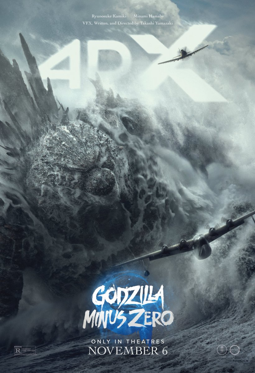 Godzilla_Toho's tweet photo. Brace for impact! Experience GODZILLA MINUS ZERO in @4dxusa. #GodzillaMinusZero

Tickets on sale now.
https://t.co/2Ktmma6fOa https://t.co/mHIj0s8WDQ