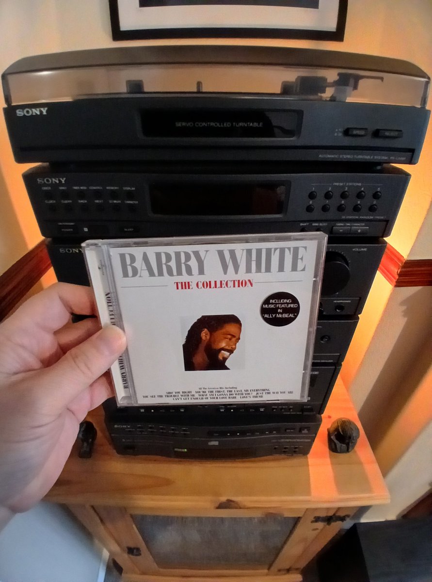 Keef_B_1's tweet photo. Bazza tonight, so let the #music play.
#BarryWhite #Playlist #NowPlaying #CD #Soul #soulmusic #musicmagic #musicislife #Tunesday #TuesdayTunes #tuesdaythoughts #tuesdayvibes #DayOff #bekind #keepitreal #keepgoing #keepthefaith #love 
@BarryWhite 
🙏❤️✌️ https://t.co/Q897AmG531
