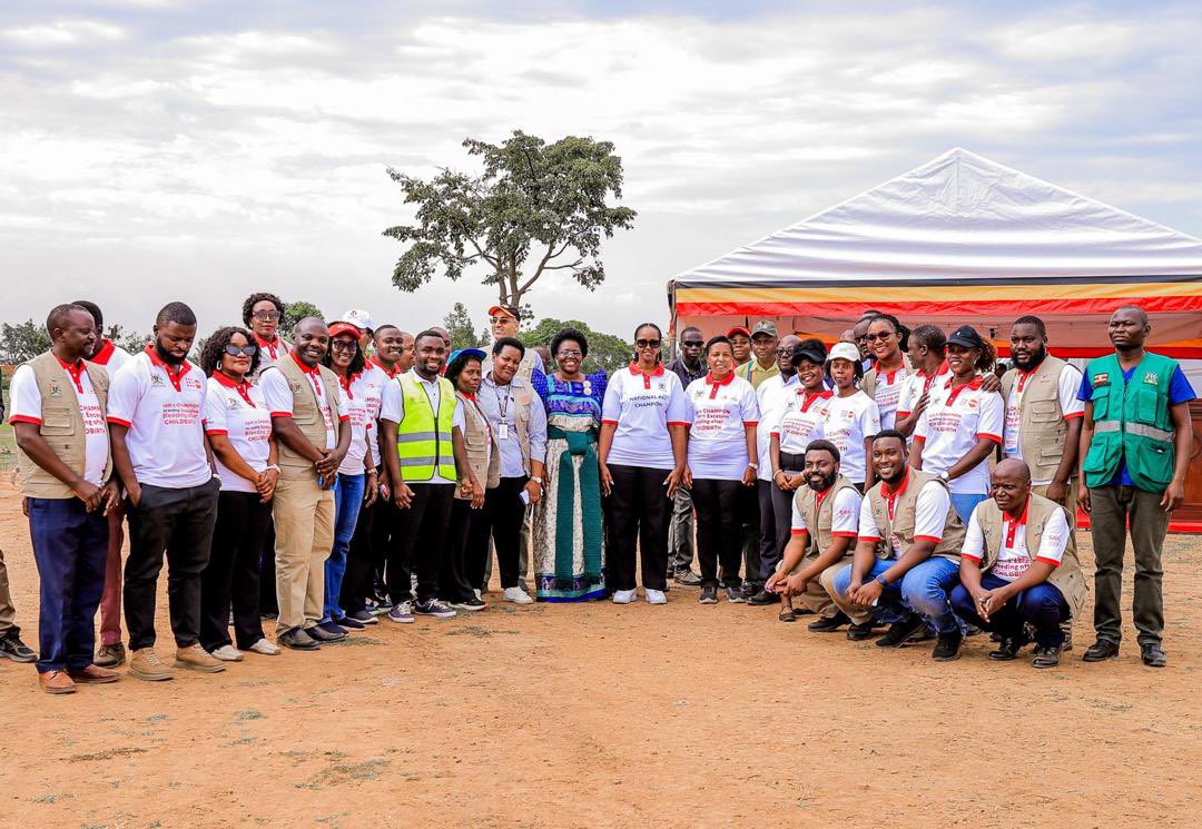 CKainerugaba's tweet photo. Kibuku marked #WorldPPHDay, closing PPH Awareness Month and launching the Obstetric Haemorrhage Implementation Framework 2026/27–2030/31. 
A new Newborn Unit at Kibuku HC IV-built by @MinofHealthUG and equipped by Bulamu Healthcare-was commissioned to strengthen maternal and newborn care. 
Gratitude to @MinofHealthUG , @UNFPAUganda, @AmrefHealthAfr, Kibuku District Local Government, health workers and all partners driving safer motherhood. 

#EndPPH #MaternalHealth #Uganda