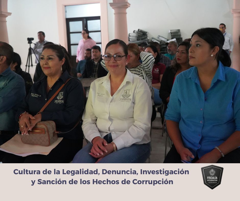 FECCED's tweet photo. 📚 Con el objetivo de fortalecer la cultura de la legalidad, el Fiscal Anticorrupción, Noel Díaz, impartió la capacitación “Cultura de la Legalidad, Denuncia, Investigación y Sanción de los Hechos de Corrupción” a integrantes del H. Ayuntamiento de Vicente Guerrero. https://t.co/bYG4XQ5qVQ