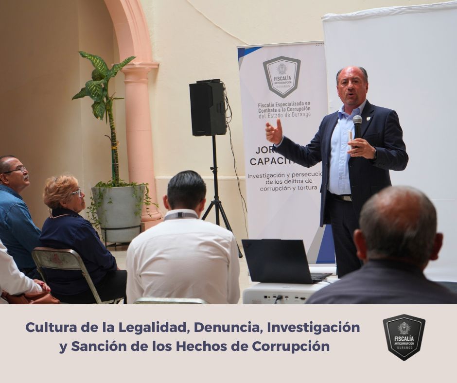 FECCED's tweet photo. 📚 Con el objetivo de fortalecer la cultura de la legalidad, el Fiscal Anticorrupción, Noel Díaz, impartió la capacitación “Cultura de la Legalidad, Denuncia, Investigación y Sanción de los Hechos de Corrupción” a integrantes del H. Ayuntamiento de Vicente Guerrero. https://t.co/bYG4XQ5qVQ