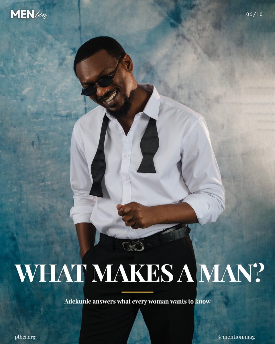 mention_mag's tweet photo. Welcome to MENtion, a new home for the modern Nigerian man: how he thinks, how he dresses, how he carries himself, how he builds, and how he shows up for the people who need him.

Our first issue, @adekunleolopade on his birthday https://t.co/KysEEJt2Ay