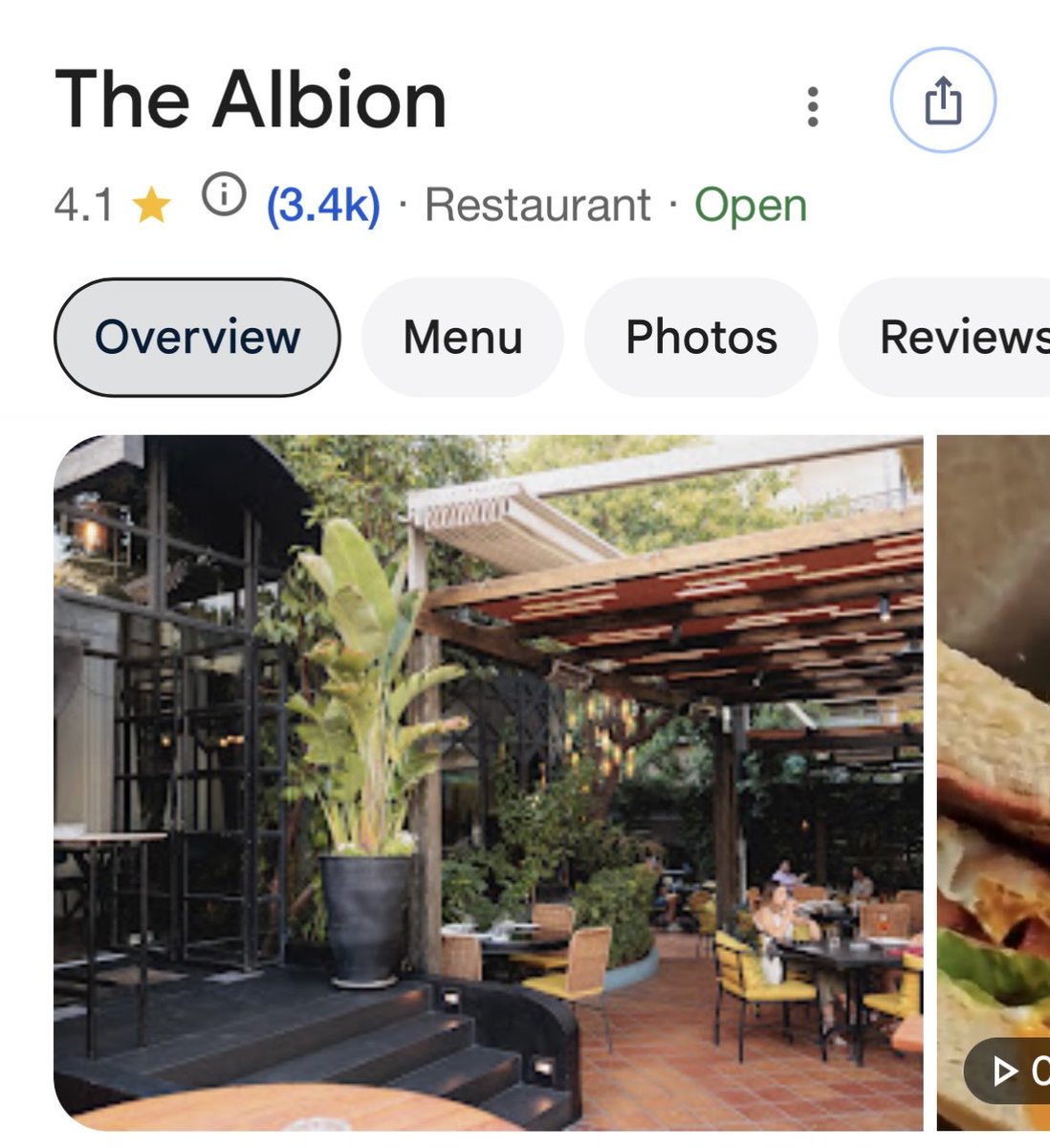 MwepuMagic's tweet photo. Only been to Athens once and they’ve already named a restaurant after us.

See you all there in december 👀 💙🤍 #BHAFC https://t.co/HbSA5vwU23