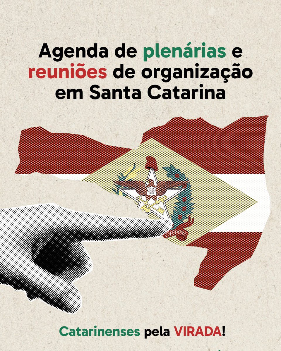 iouyko's tweet photo. Pessoal de SANTA CATARINA peço que me ajudem a divulgar a agenda de reuniões e plenárias ATUALIZADA! 

ADICIONAMOS ITAJAÍ e corrigimos uma informação previamente errada de Palhoça. Ainda não recebemos atualizações de demais regiões do estado!

ESSE É O MOMENTO PARA SE ORGANIZAR! https://t.co/4pW1fCMVwp