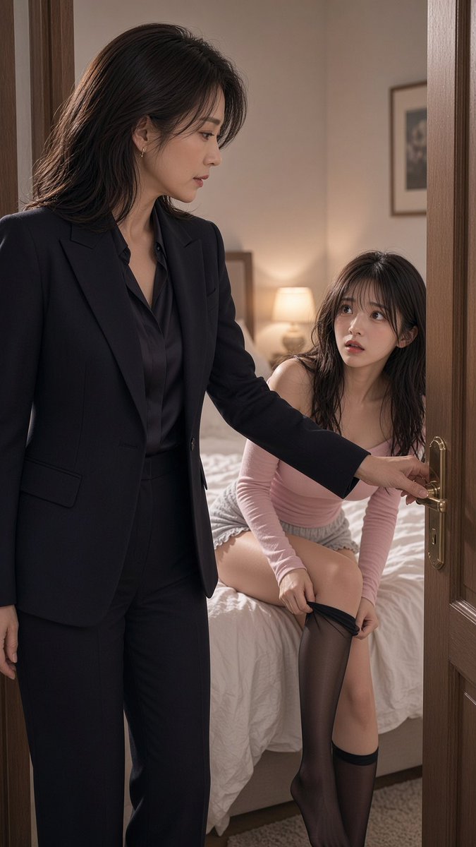 xiangsikuya's tweet photo. 我收到私信发现，很多男娘喜欢偷穿妈妈的内衣裤丝袜，喜欢闻，甚至自慰。这种事的妈妈离异居多，职业比较强势，通常都很漂亮，平时对儿子比较严厉。我说说为什么会这样。

母亲的内衣、丝袜是家里最容易拿到的私密物：有体味体温残留、属于“女性性特征”。嗅觉和性唤起的联结很直接，很多男娘并不是真想和母亲发生关系，而是把那套衣物当成女性身体的替代物，穿上、闻到，就像接触到女性。

母亲是绝对不能���的女性形象。幻想越出格，越羞耻兴奋，形成“羞耻—勃起”的反应。离异家庭里这种现象被提到得多，没有父亲，母亲的卧室、衣物更开放，情感上也更容易过度亲近或把儿子当情绪出口。

很多母亲职业（通常是老师，部门领导）自带权威、体面、强势控制感，和内衣的私密形成反差。刺激来自落差，她对其他男人性是开放的，穿得性感，身体和欲望都交给另一个男人。对儿子却一直严厉管教、批评。同一具身体，一边散发着性魅力，一边管束他。只能在你不在时，把你私密的那些东西、穿到自己身上，假装拥有你不给的东西。

你越压抑着她的兴奋，她羞耻心越重。越会幻想你的另一面，不是严厉的母亲，而是被别的男人占有的漂亮女人。幻想你不是乱伦，而是男娘幻想自己变成你，享受这种快感，或者代替那个男人在你心里的位置。

总结下就是：对母亲性感女装成熟身体的恋物、对被严厉管束的报复式幻想、母亲内��反差的羡慕嫉妒、通过女士内衣完成一次卑微的自我女性化。最重要的一点：她不是变态，她只是渴望被爱。

除了从男娘视角，我也希望从母亲的视角谈谈这件事，欢迎私信我。