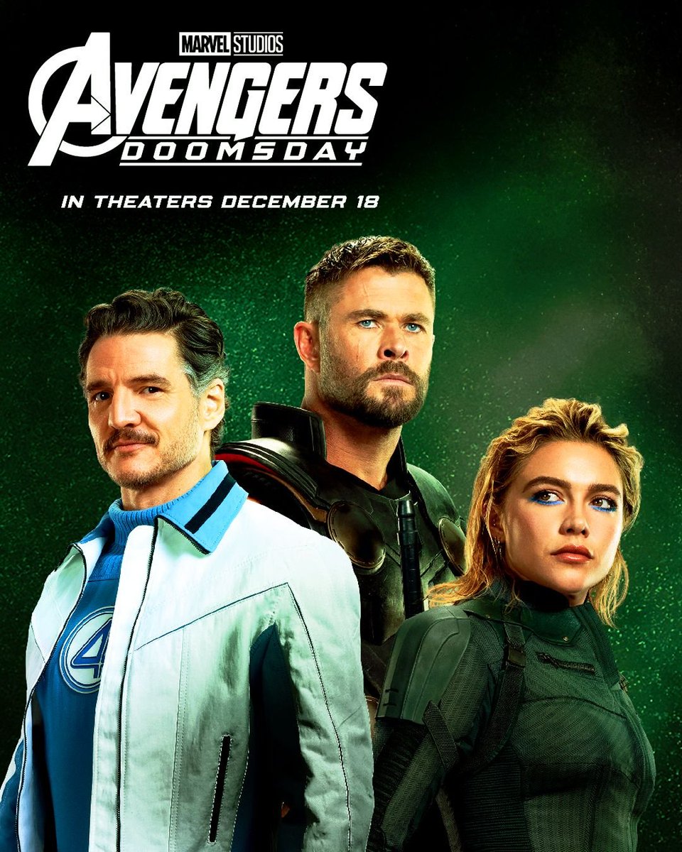TavernaMarvel's tweet photo. Novo pôster promocional de 'AVENGERS: DOOMSDAY' https://t.co/QsMKFD05of