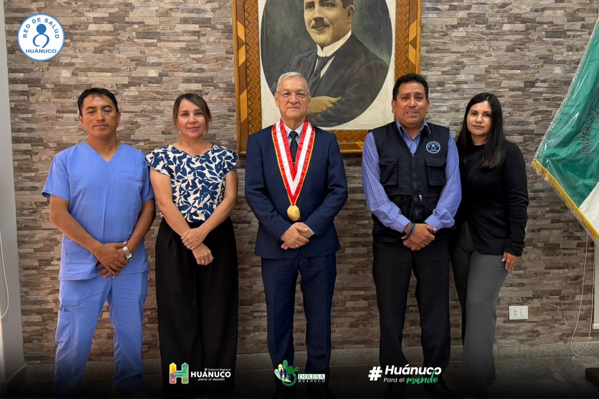 HuanucoRed's tweet photo. La Red de Salud Huánuco y la @UNHEVAL_Oficial articulan acciones por la comunidad estudiantil. El Mg. Sergio Fernández Briceño y el rector, Dr. Ewer Portocarrero, sostuvieron una reunión para establecer una alianza de cuidado integral de salud. 🏥 https://t.co/4rnCnW73MT