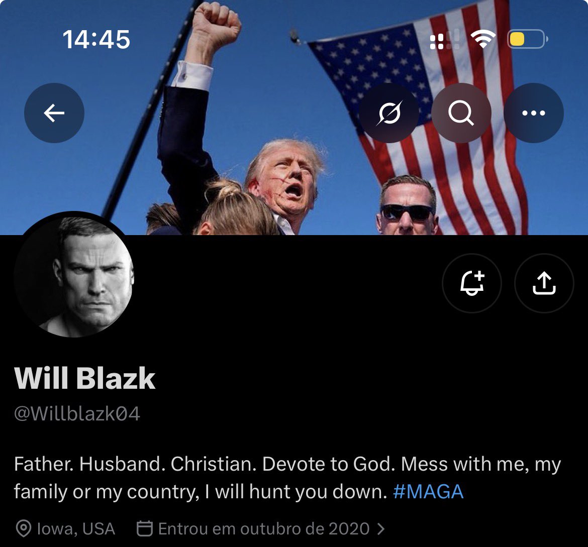 marcusgomes01's tweet photo. @Willblazk04 @DudaCampopiano tira uma dúvida minha, seu merda
seu perfil é esse aqui mesmo, né?
achei interessante tudo escrito nesse seu inglês porco, a bandeira do EUA e você comentando sobre ser gado? KAKAKAKAKAKAKAKAKAKAKAKAKAKKAKA
que vergonha de descobrir que você existe, seu merda KAKAKAKAKAKAKAKAKAKA https://t.co/tXPCQw8GLj