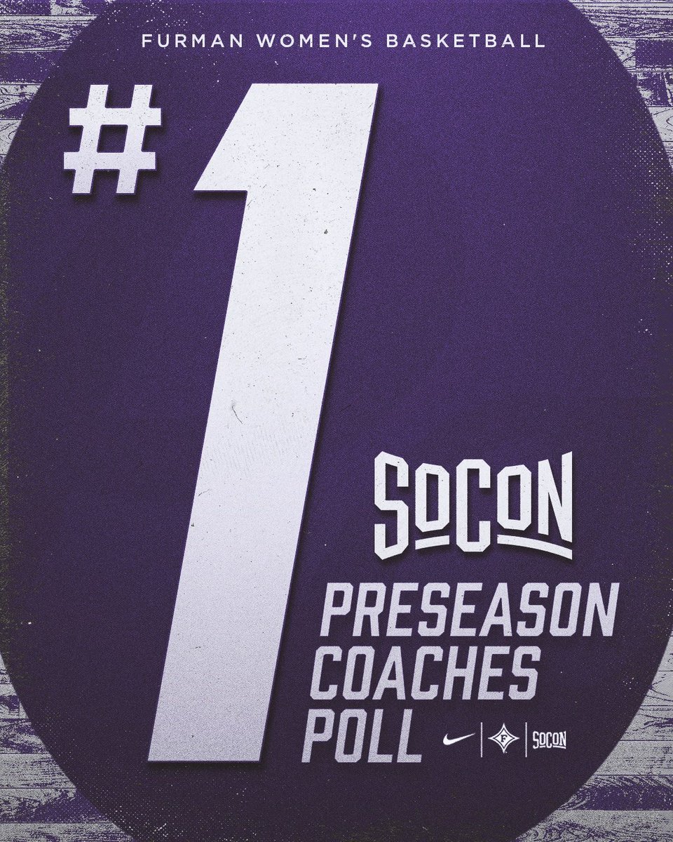FurmanWBB's tweet photo. Top of the poll. Eyes on the prize. 🏆☝️

#JustUs https://t.co/RzXKzRgsNv