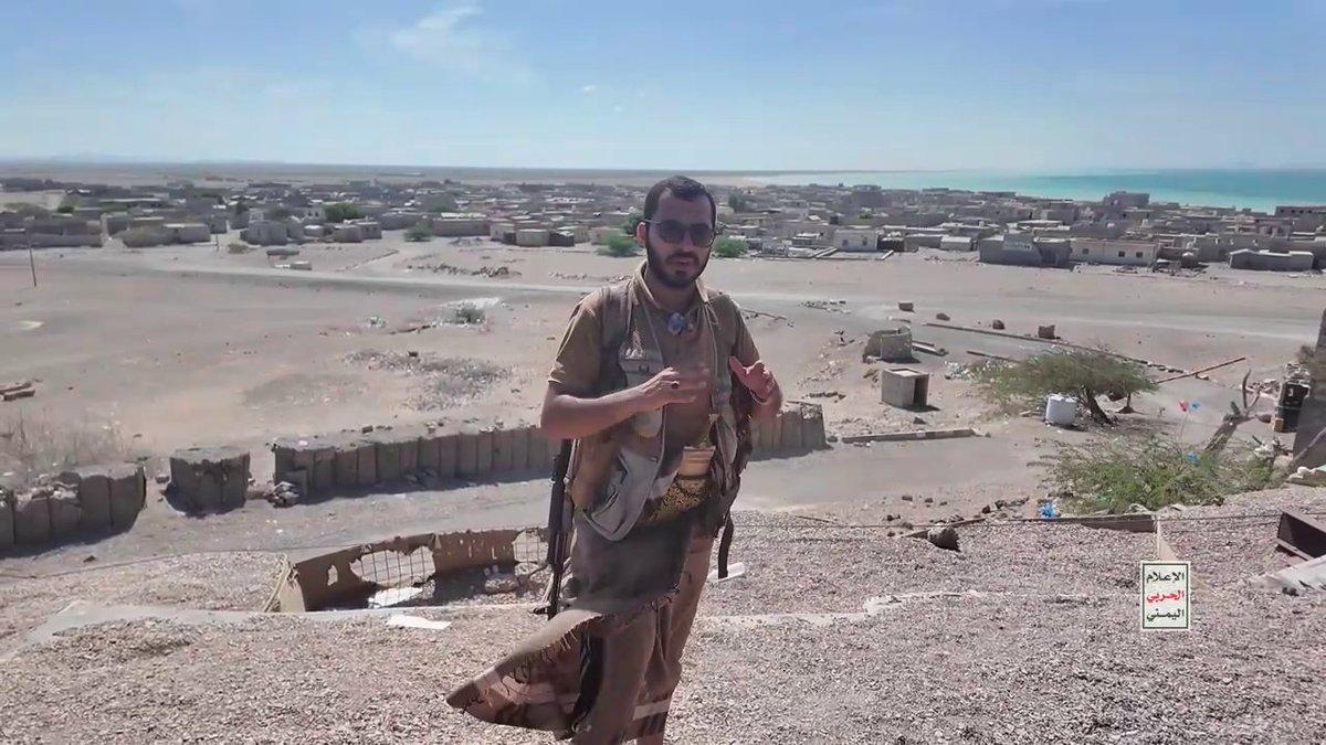 NecroEmpire's tweet photo. #Iran #IranWar #Yémen #ArabieSaoudite Le service médiatique officiel des rebelles Houthis en direct de la ville de Zubab, du district de Zubab et le détroit de Bab Al Mandeb, démentant la prise de ces zones par la coalition. 6/10/2026 VIDEO https://t.co/zLnS0QmCvb https://t.co/zqT12oSUoO