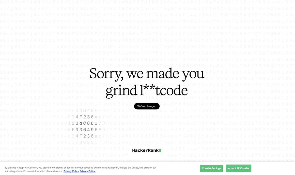 sleepy_guava's tweet photo. @hackerrank  is a W for doing this https://t.co/Pczng7L2pw