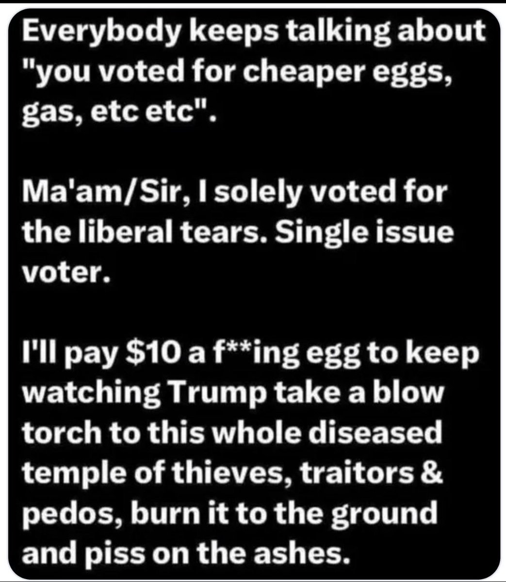 MagaGrunt1's tweet photo. 🇺🇸And I’ll be voting straight ticket again. No question.🇺🇸 https://t.co/l3plS9lGbe