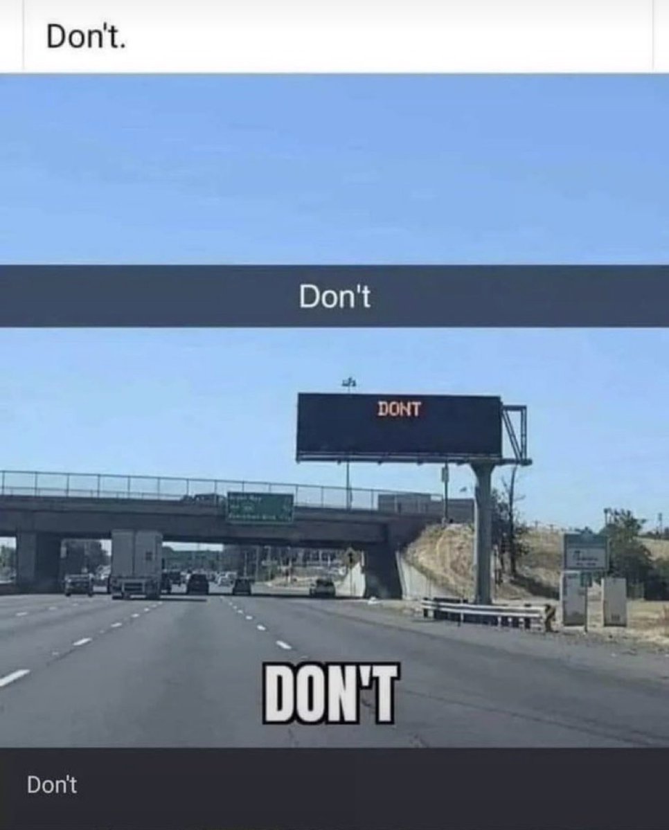 NoContextHumans's tweet photo. Don’t https://t.co/2kvX0J9stH
