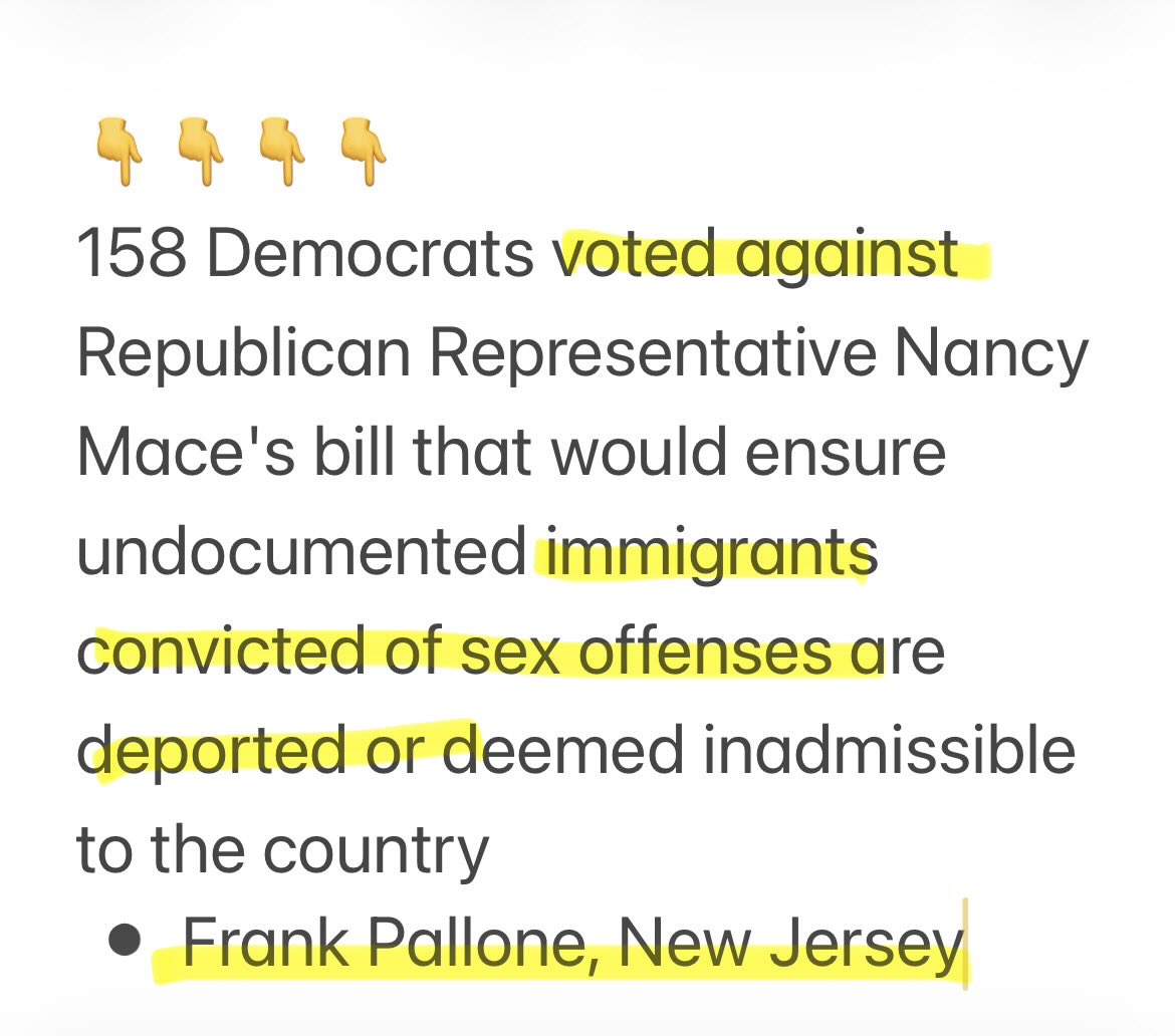 Tijuanaalavits's tweet photo. THE DEMOCRAT PARTY ARE FILLED WITH RAPISTS LIKE FRANK
NEVER SHUTS UP.. DEFLECTING FROM HIS OWN FILTHY SELF 

COWARD FRANK GLADLY VOTED **NOT** TO DEPORT  *CONVICTED ILLEGALS WHO RAPE AND MURDER CITIZENS 

IS THIS A POLITICIAN THAT TOOK A OATH TO PROTECT CITIZENS 

HELL NO… 
FACT—> SEEMS IT’S A DC RAPIST ABUSING HIS SEAT AND MAKING LAWS WHO WOULD FIGHT HARDER FOR A RAPIST THEN HE WOULD THE VICTIM 🤷‍♀️

I WOULDN’T BE SURPRISED IF FRANK RAPED HIS OWN CHILDREN LIKE BIDEN DID

PEDO PALLONE EVEN LOOKS LIKE A CREEP🤷‍♀️

VOTERS.. GET RID OF THIS FILTH
HE DOESN’T DESERVE THE SEAT HE SHITS ON AND BETRAYS
