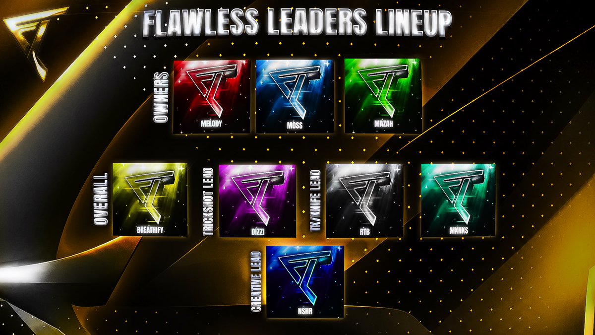TheFlawlessOrg's tweet photo. The next chapter starts now. ⚡️

#FOREVERFLAWLESS 🖤💛 https://t.co/WLgQqxA2uJ