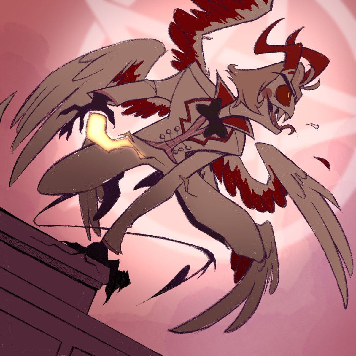 rose_10203's tweet photo. Hazbin Art 🎨❤️‍🔥
.
.
.
.
.
.
.
#hazbinhotel #hazbinhotelfanart #alastor #alastorfanart #radiodemon #FanArt #Artwork #oc #DigitalArt #Animation #ArtCommunity #Xartist #loonafanart #loona #Stolas #Blitzø #Fizzarolli #HelluvaBoss #vox https://t.co/4JHlW4zQn1