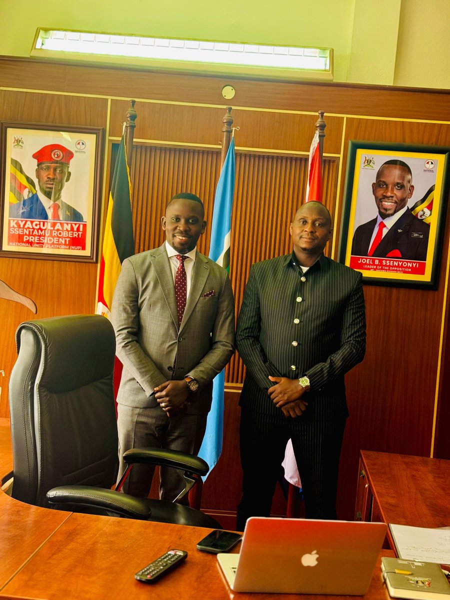 KEwankwale's tweet photo. With my leader of opposition today at parliament. https://t.co/k8gn5do5sX