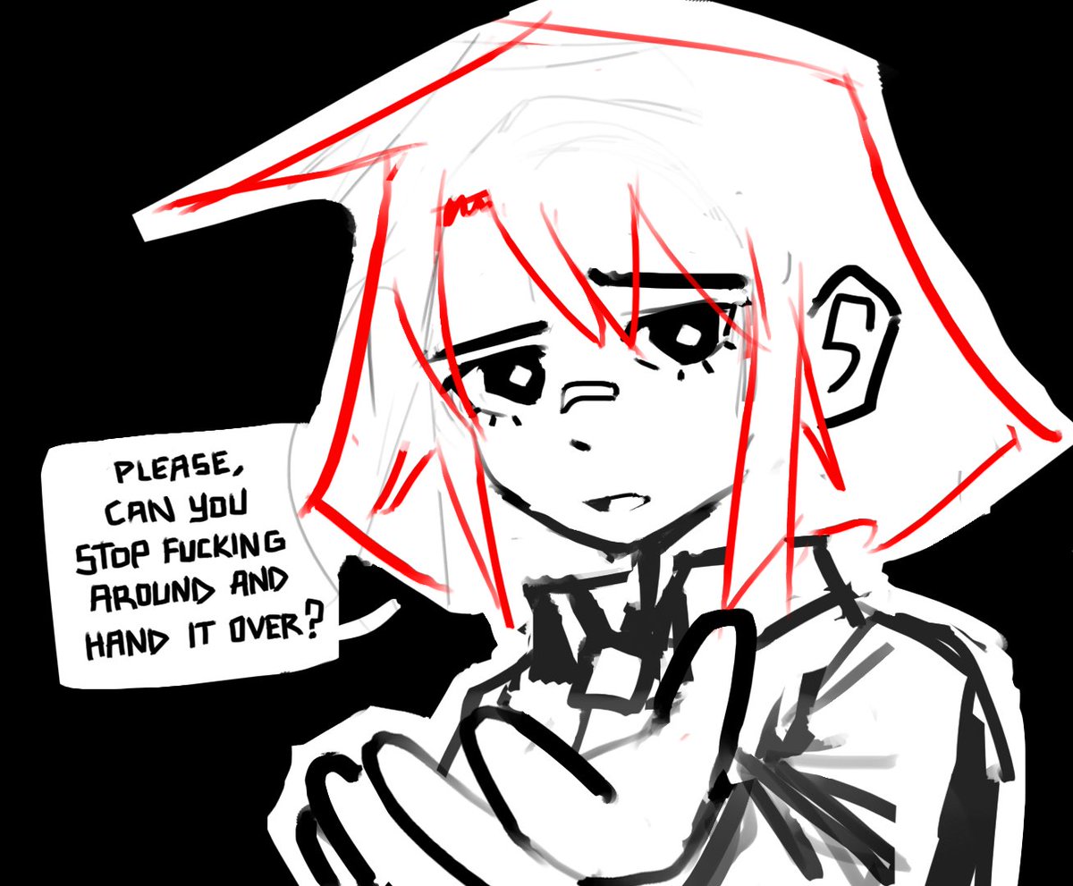 SentientLine's tweet photo. sketch https://t.co/ak84tQo546