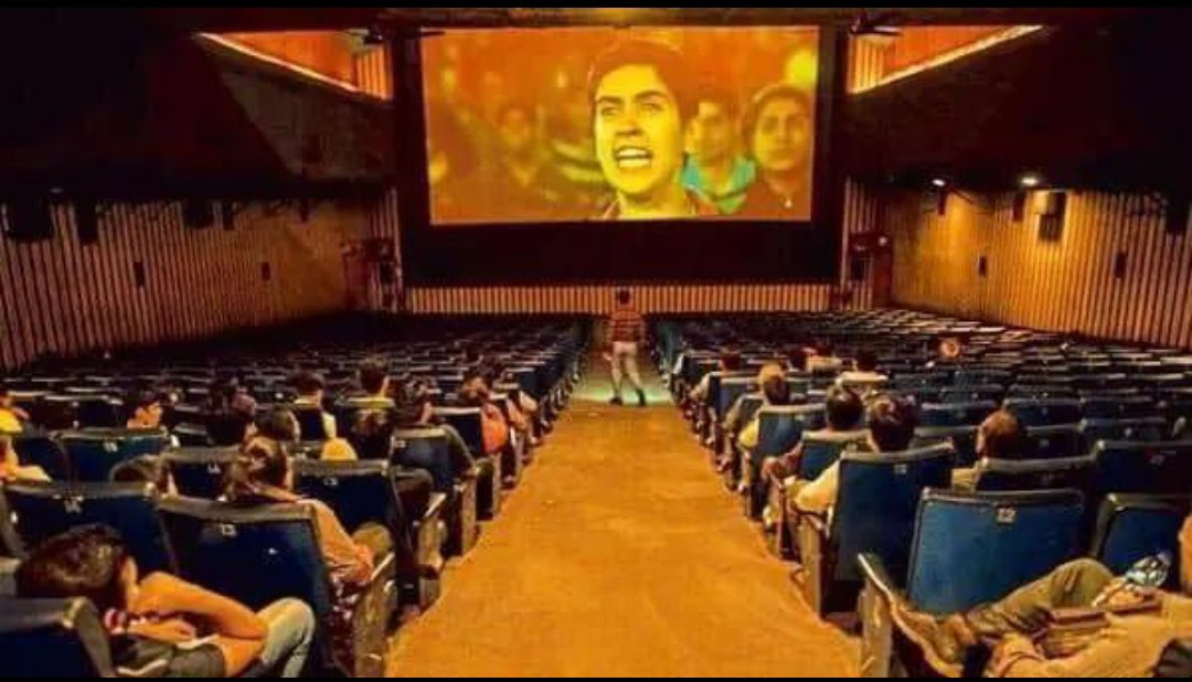 HeyYashwanth's tweet photo. 🎬🍿 There’s something special about watching a movie in a theatre.

The lights go off, the screen comes alive, and for a few hours, you forget everything else. ❤️

That feeling never gets old. 🎥✨

#Cinema #MovieNight #MovieLovers #Tollywood https://t.co/mqmXxUvO6v