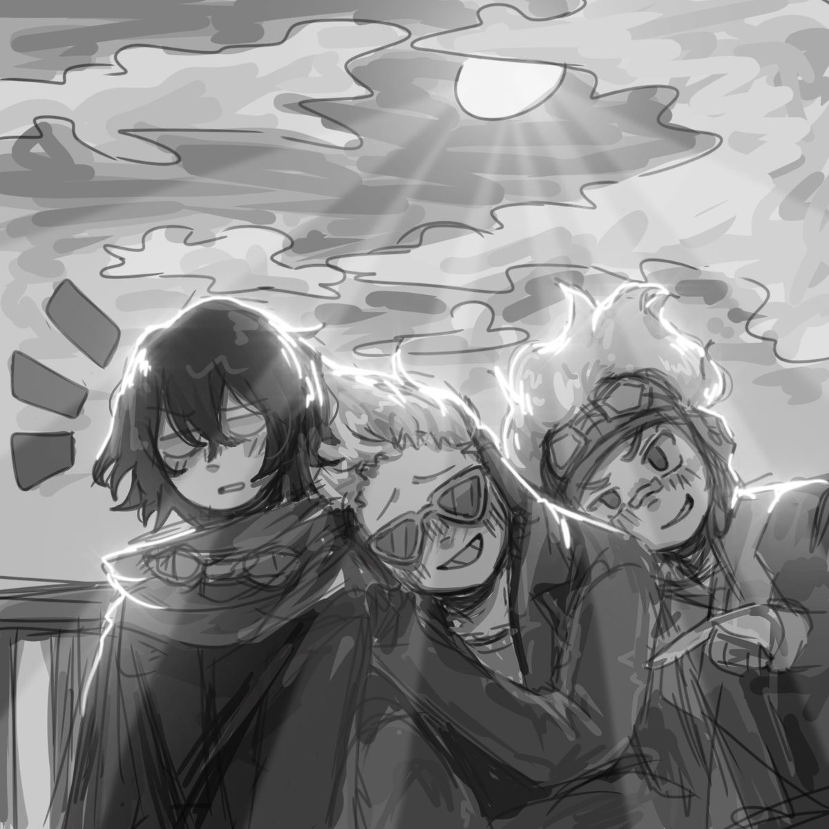 D4mFxck's tweet photo. The dynamic trio 

#MHA #eraserhead #presentmic #oboro https://t.co/aGB8CmPb14