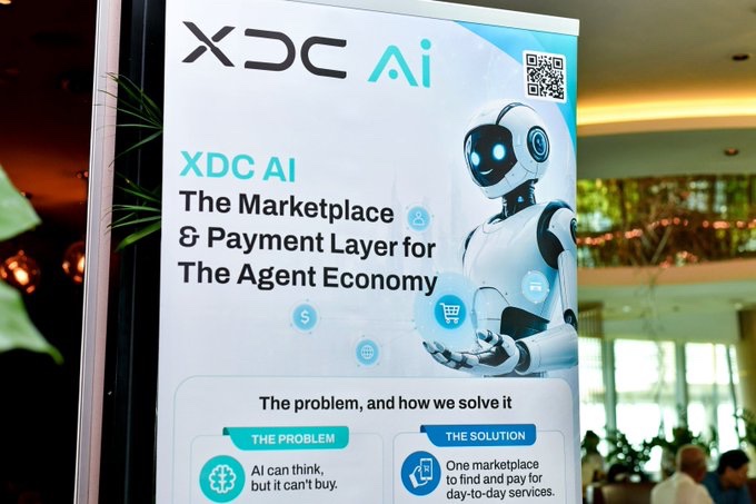 oliverj99568578's tweet photo. 🇸🇬⚡ A few #TOKEN2049 moments with the @XDCNetwork team!

Great people. Big conversations. Bigger vision. 🌐

XDC is connecting with builders, institutions,innovators shaping the future of finance. 👀🚀

#XDCNetwork #XDCAI #XDCSI
@riteshkakkad @MohantySonny @xdcaitech @token2049 https://t.co/OqttiHHrl1