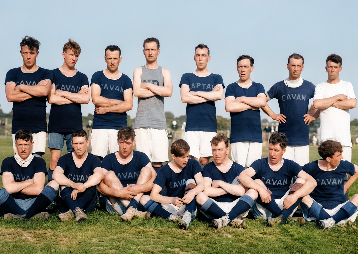 SlickerVideo's tweet photo. Cavan Senior Football Team (1914) https://t.co/AUL1vJzVlW