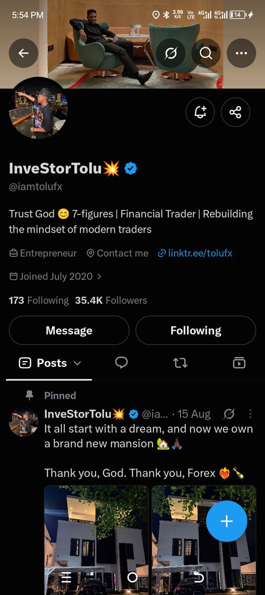 GoodieForex's tweet photo. @Akindamolafx @EquityEdgeUK @iamtolufx @hendrayhorc I have watched other people win and celebrated them from afar, make me sef win something for once make them celebrate me too. https://t.co/3NyinL9Pyh