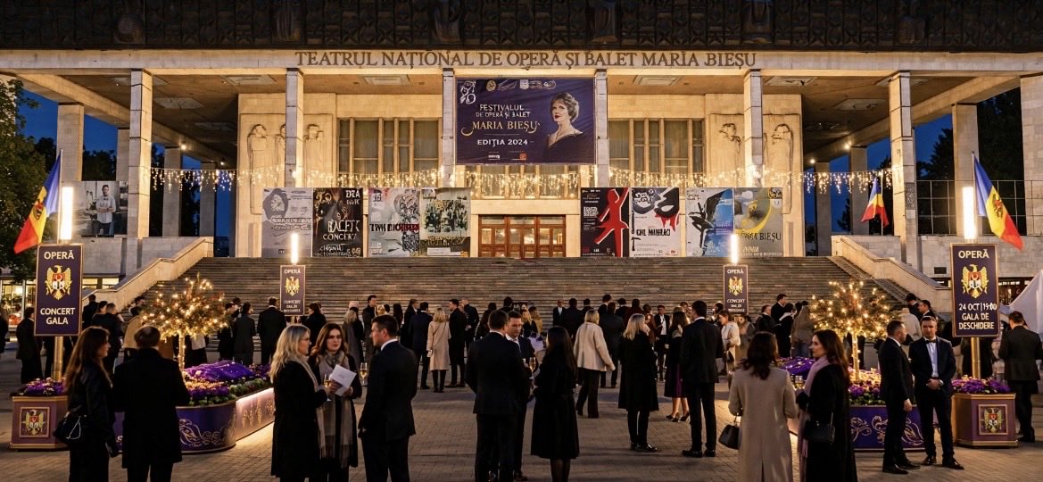 VictoriaBogdan0's tweet photo. Ce magie la Opera din Chișinău zilele astea! 🥹✨ Festivalul Maria Bieșu încă continuă până pe 11 octombrie, atâta talent pe scenă! Mi-ar plăcea atât de mult să ajung la Gala de închidere. Cine a fost?

#MariaBiesu #Opera #Chișinău https://t.co/4LKFfsWhWC