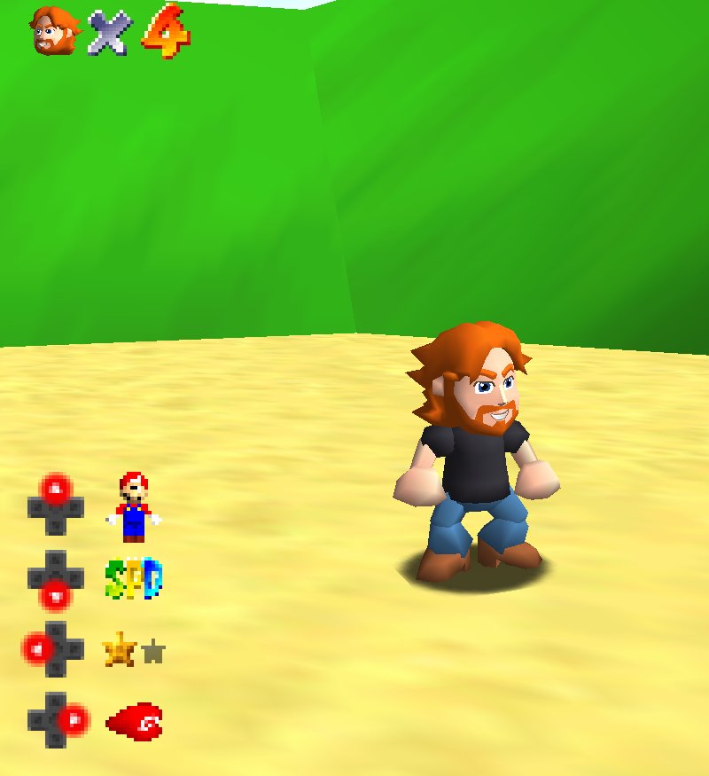 Josephnato8's tweet photo. Mario 64 just got a ginger upgrade 🔥🧔‍♂️ done for a client. 
#SuperMario64 #SM64 #Mario64Mods #SM64Mods #RomHacks #CustomModel #Gaming #RetroGaming https://t.co/rnIFaNBWI0