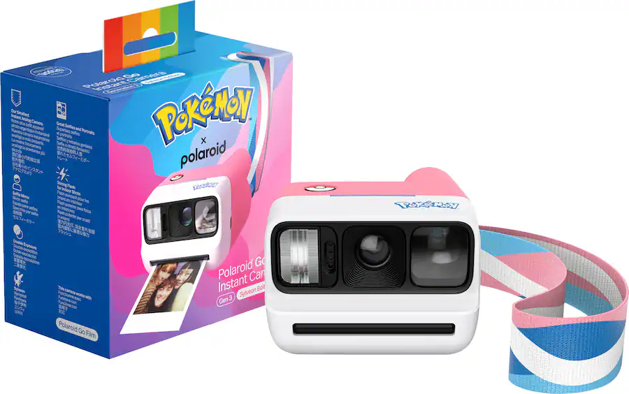 PokemonDealsTCG's tweet photo. Pokemon Polaroid Cameras at Best Buy

Sylveon Edition
https://t.co/TZ6gzVtOBT
Pikachu Edition
https://t.co/LzFj7opKDj
All Pokemon Polaroid
https://t.co/zGgeLQOdA5

#Pokemon #AD https://t.co/TvRVrs5wMQ