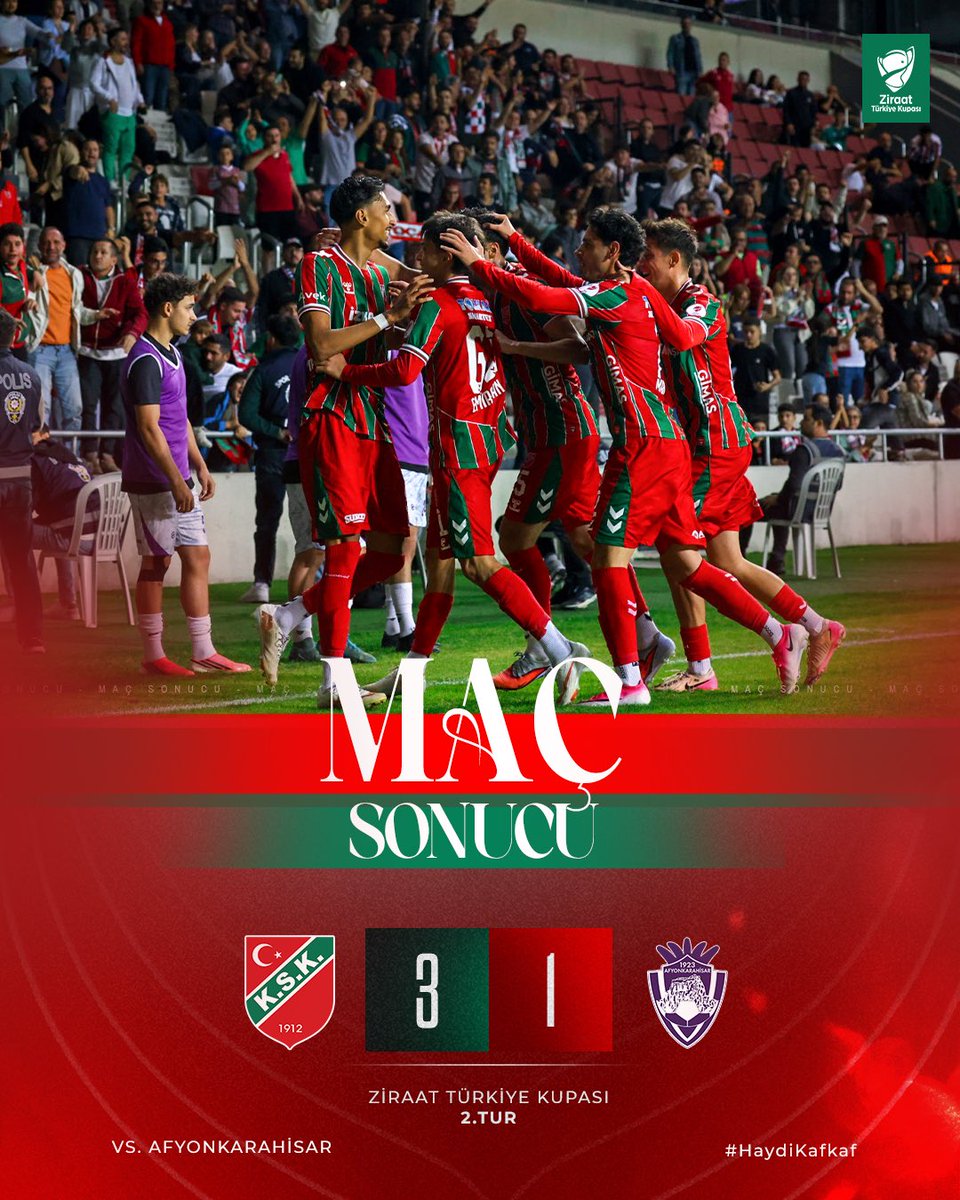 KarsiyakaSK's tweet photo. Maç Sonucu I Karşıyakamız 3 - 1 1923 Afyonkarahisar https://t.co/WjXwh6xOH3