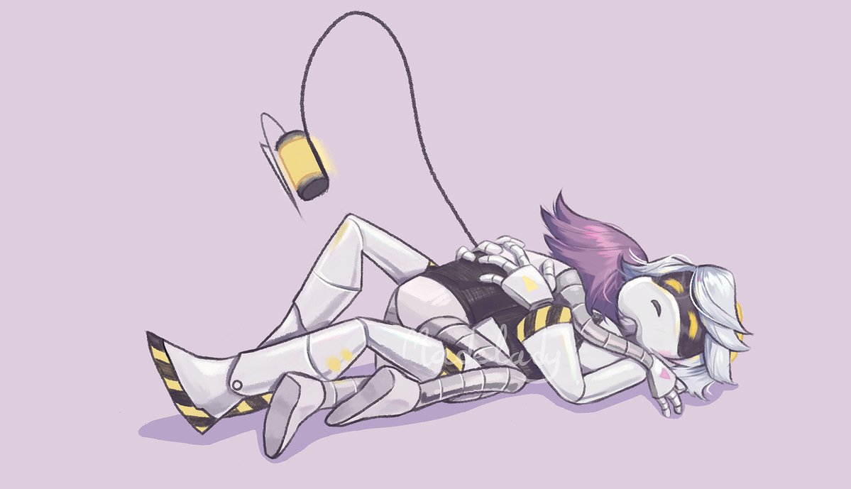 madeladysing's tweet photo. comfy #nuzi #murderdrones #biscuitbites https://t.co/6vBA26rrVu