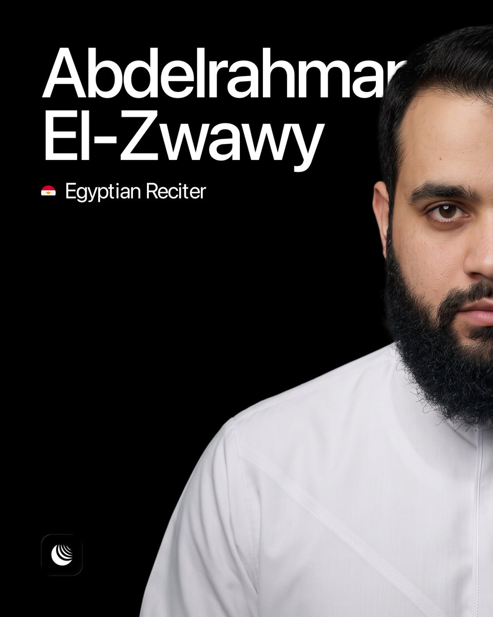 quranifyapp's tweet photo. Abdelrahman El-Zwawy🇪🇬

Is an Egyptian Quran reciter and Imam from Alexandria. He serves as Imam of Al-Mustafa Mosque in the Ibrahimia district of Alexandria and holds an ijazah in the Ten Qira’at of the Quran.

His recitations reflect his knowledge of the recognized Qira’at, and he has shared Quran recordings in different modes of recitation. Alongside his work as an Imam, he regularly leads prayers and shares Quran recitations through his official digital platforms.

A complete Quran khatmah recorded from his Ramadan prayers is also available, covering all 114 surahs. Today, Abdelrahman El-Zwawy continues to share his Quran recitations with listeners through digital platforms.