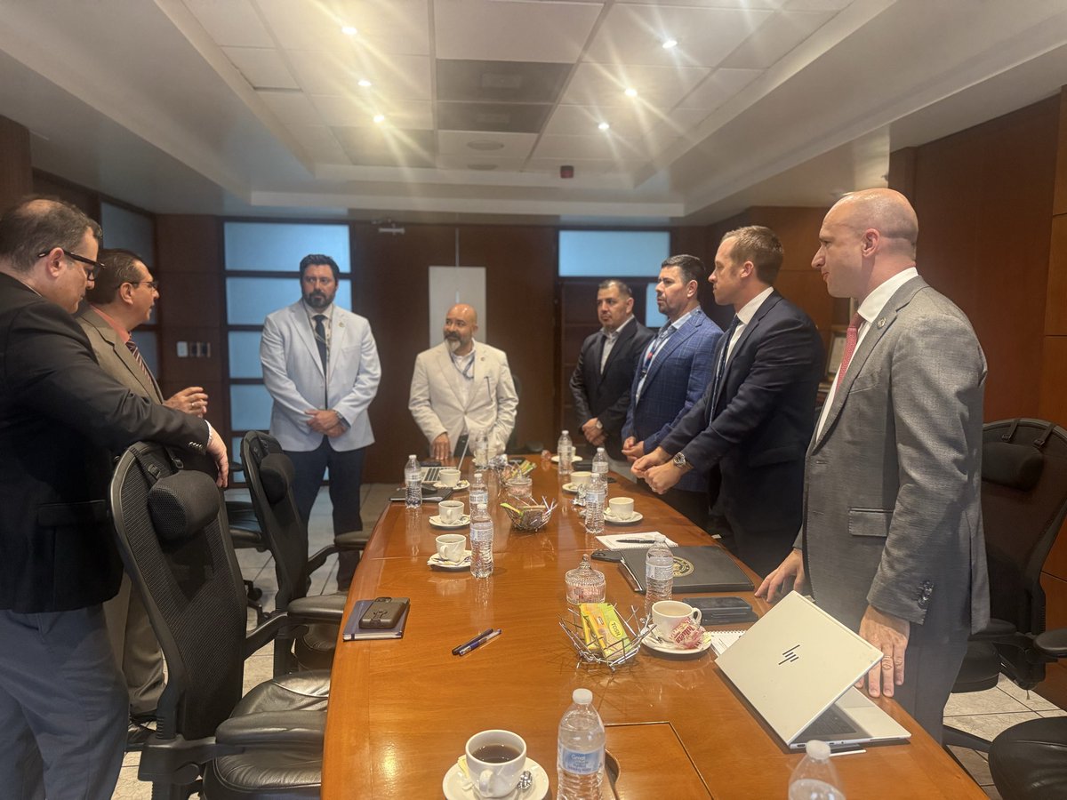 USAttyRaybould's tweet photo. Building on the momentum in our recent border strategy meeting with @MPguatemala @BArevalodeLeon @mingobguate @DOJCrimDiv @DOJOPDAT @USDOJ_Intl @usembassyguate @USAttorneys we got down to brass tax today.  We are coming for narcoterrorists and financiers of corruption.  @Univision @FoxNews @AztecaNoticias @prensa_libre @NuestroDiario @republicagt @elperiodica @TelediarioGT @TexasScorecard