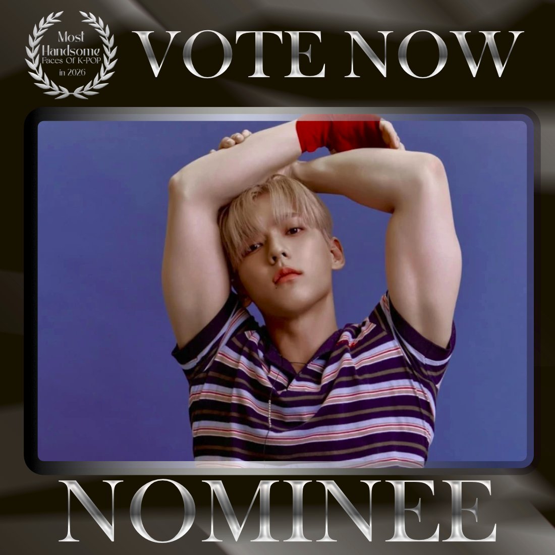 TOP100KPOP's tweet photo. MINHYUK (BTOB) is nominated for Most Handsome Faces of K-POP in 2026.

👉 VOTE: https://t.co/KQkXdYXZrL https://t.co/1a3J8rPd55
