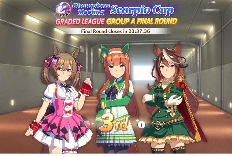 bodoquejusthit's tweet photo. Luck wasn't on Falco's side as cm19 finals ends up in defeat, sadly as soon as the race started Falco spot struggled rushed, so even though she had a good lead, she delayed spurt and lost badly, this is definitely the worst i felt after a cm defeat, as i didn't have the chance to see Falco give it her 100%......... i will use this feeling in order to give it my best to build a Falco for the next cm 🫡