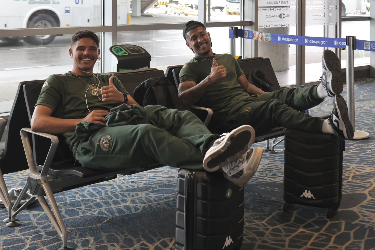 ChapecoenseReal's tweet photo. Conexão Bogotá - Medellín! 🔜

📷 Alessandra Seidel/ACF

#VamosChape #JuntosPelaChape https://t.co/jTvrdFCHcn