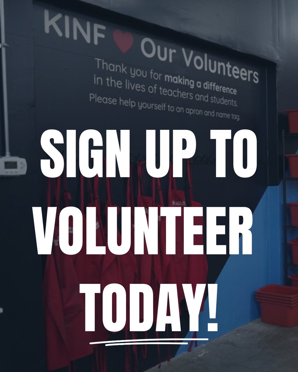 KidsInNeed's tweet photo. Looking to make an impact in your community? KINF is always looking for volunteers to help pack boxes or assist in our TRC!

Link in bio for more information! https://t.co/SvQjEuxILI