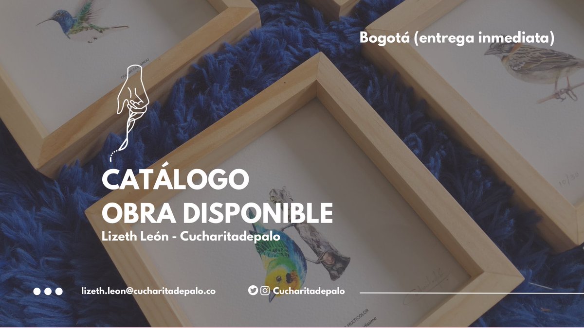 cucharitadepalo's tweet photo. Hay para todos los bolsillos, sin marco. Por aquí dejo el catálogo: https://t.co/wff8J0Vh5e

*Pueden comprar por DM desde cualquier lugar de Col (antes del martes 29, que viajo) o venir este sábado a Casadeherrero en Btá a conocer y llevar cosas. Me escriben y dejo coordenadas. https://t.co/9WntADdWCJ