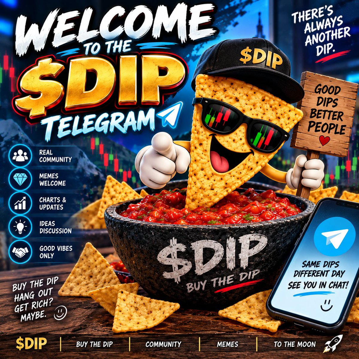GetDIPed's tweet photo. Come join us! Let's have fun and don't forget to $DIP 
https://t.co/FuTW8fol9N https://t.co/A82otaTkS2