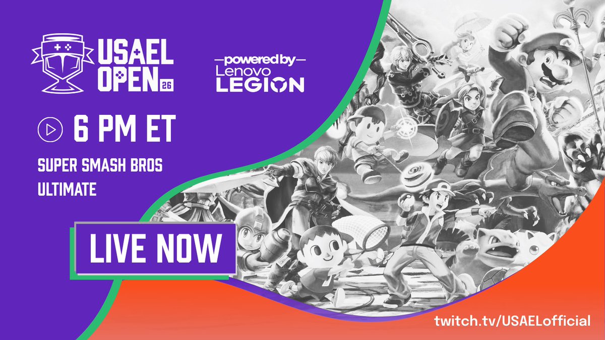 USAELesports's tweet photo. 🚨 A new challenger approaches! 🚨

El Dorado HS vs. Wichita Falls Legacy HS face off in Smash for our USAEL broadcast!

Watch the match live on https://t.co/qI7cJBl3qU https://t.co/Lj1Mz93QKb