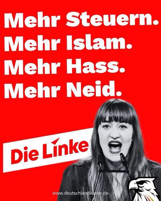 BerndZiggel's tweet photo. @AS_ArminSchwarz Kriminelle Linke, diese Partei muss aus dem Bundestag rausfliegen! https://t.co/I71pxumBPv