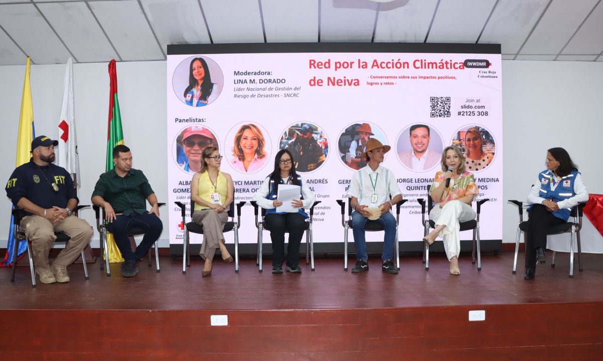 CAMHUILA's tweet photo. #NoticiasCAM 🗣️💚 | Neiva avanza en protocolo para responder a las altas temperaturas urbanas 👉🏻 https://t.co/oBKcU1g0XZ

El estudio reúne acciones construidas 🤲🏼durante un año con comunidades, instituciones, academia 🏫 y otros actores de la Red por la Acción Climática⛑️🚒. https://t.co/2ho8X8Axvb
