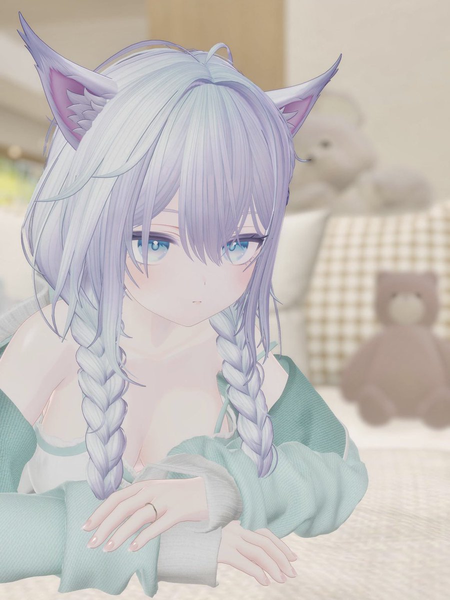 chitosegame's tweet photo. おはようございます🐻
#VRChat #Ramune3D https://t.co/ShuS8nuoKU