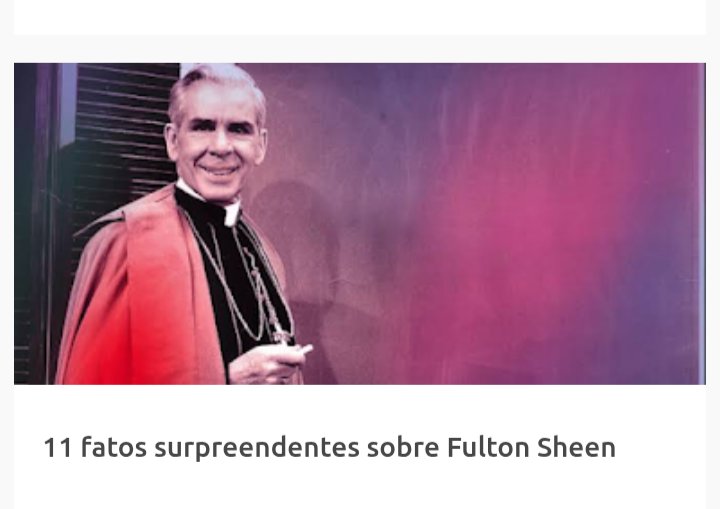 Cartasdeovero's tweet photo. Informações fascinantes sobre o pioneiro da mídia e missionário extraordinário que agora está beatificado,  Beato Fulton Sheen. 👇

https://t.co/K4C615pQc3 https://t.co/qFIg8mMWm2
